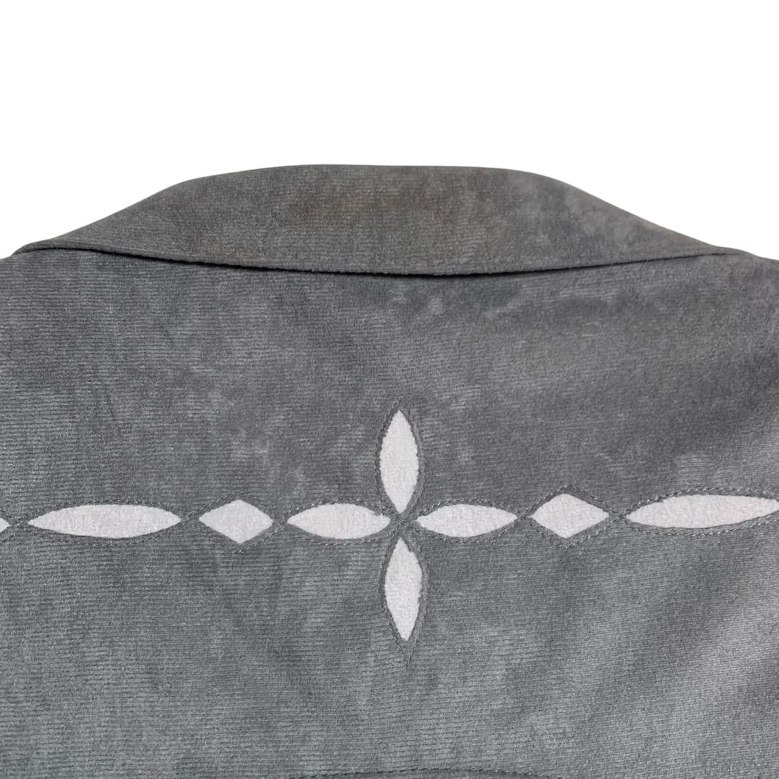 [XL] Pagano West Grey Faux Suede jacket 상품이미지8