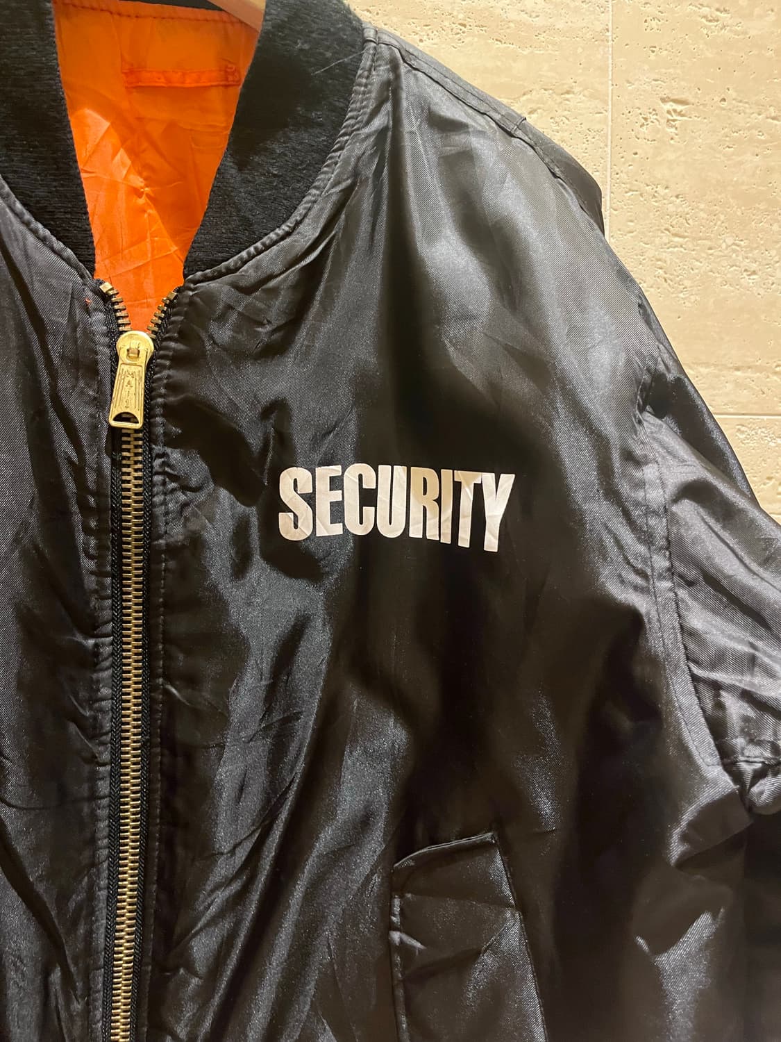 로스코 MA-1 블랙 항공점퍼 (SECURITY) 상품이미지4