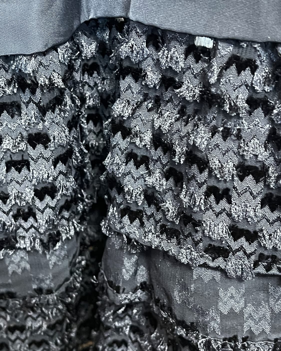 AD2006 Cupra Texture Patchwork Skirt 상품이미지5