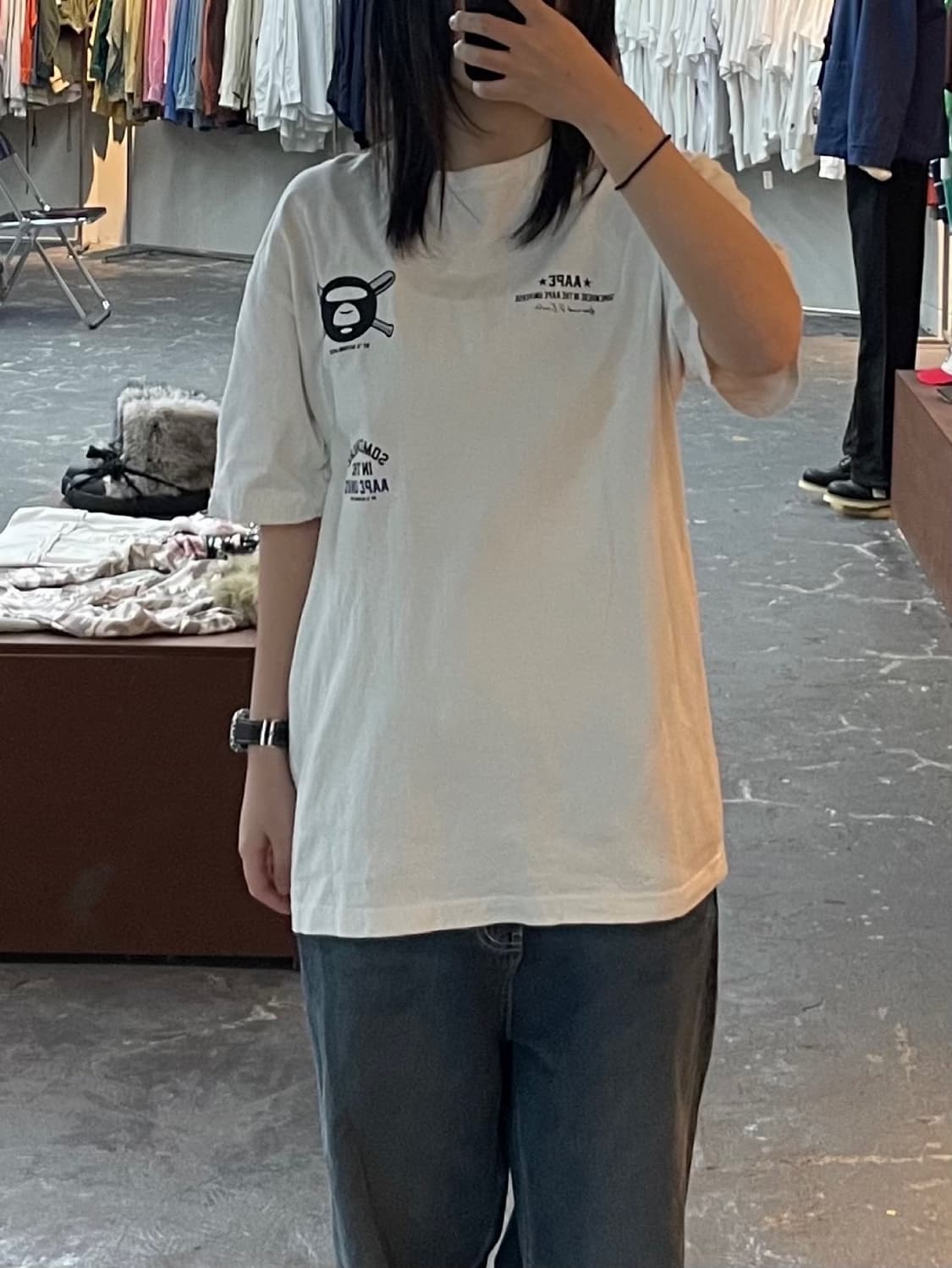 베이프 에이프 테마 01 반팔 H1376 상품이미지1