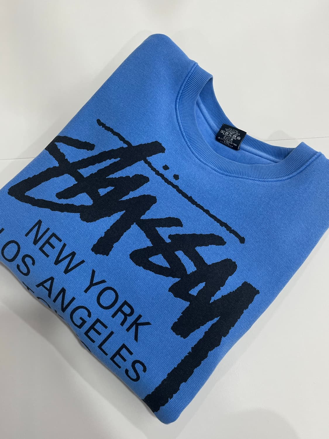 스투시 월드투어 크루넥 맨투맨 S 상품이미지1