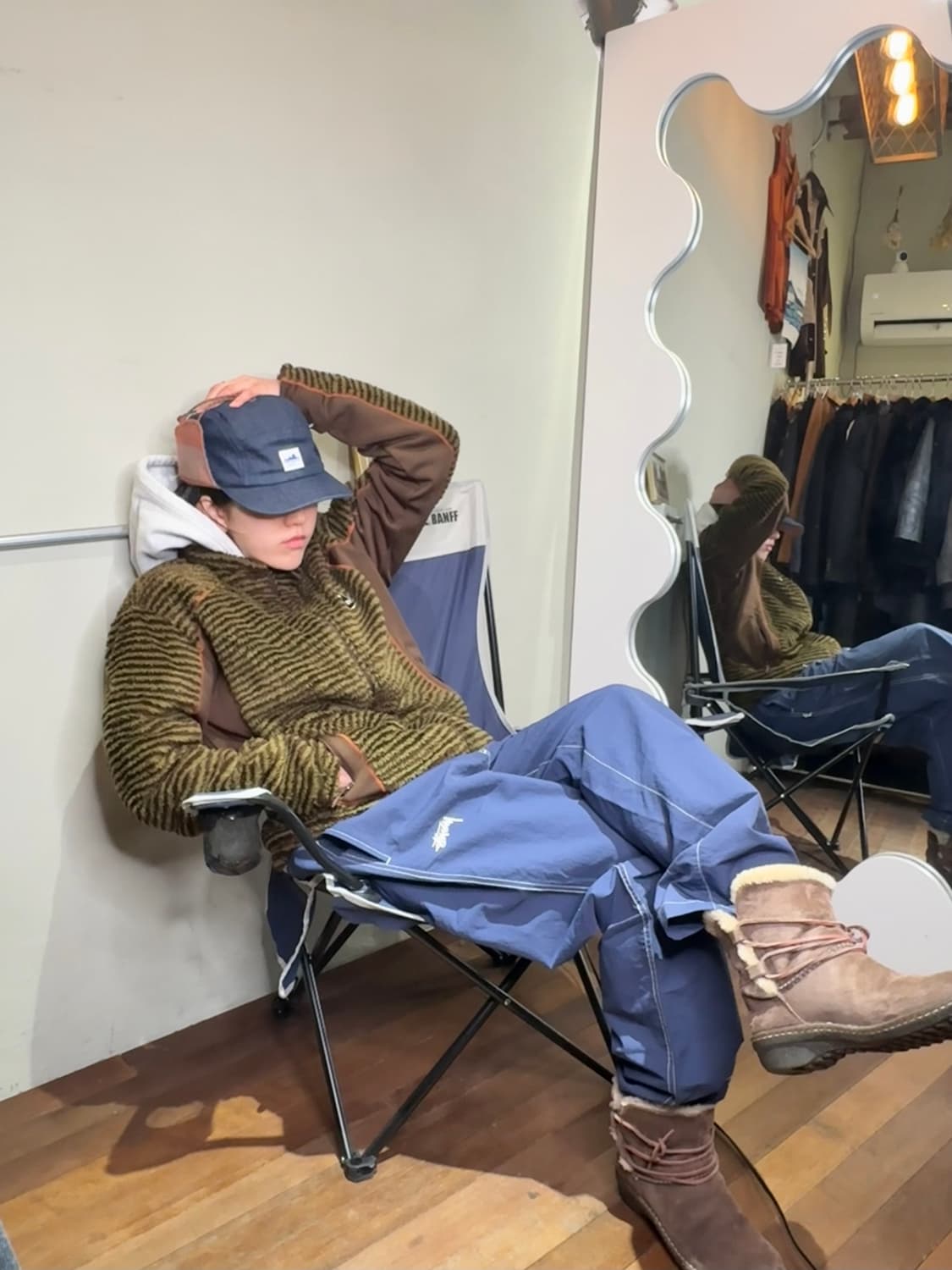 아이더 후리스 플리스 집업 상품이미지2