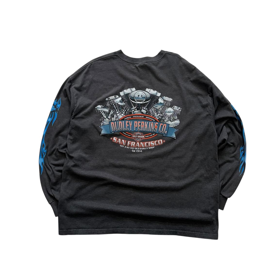 [105] 할리데이비슨 블루플레임 롱슬리브 상품이미지5