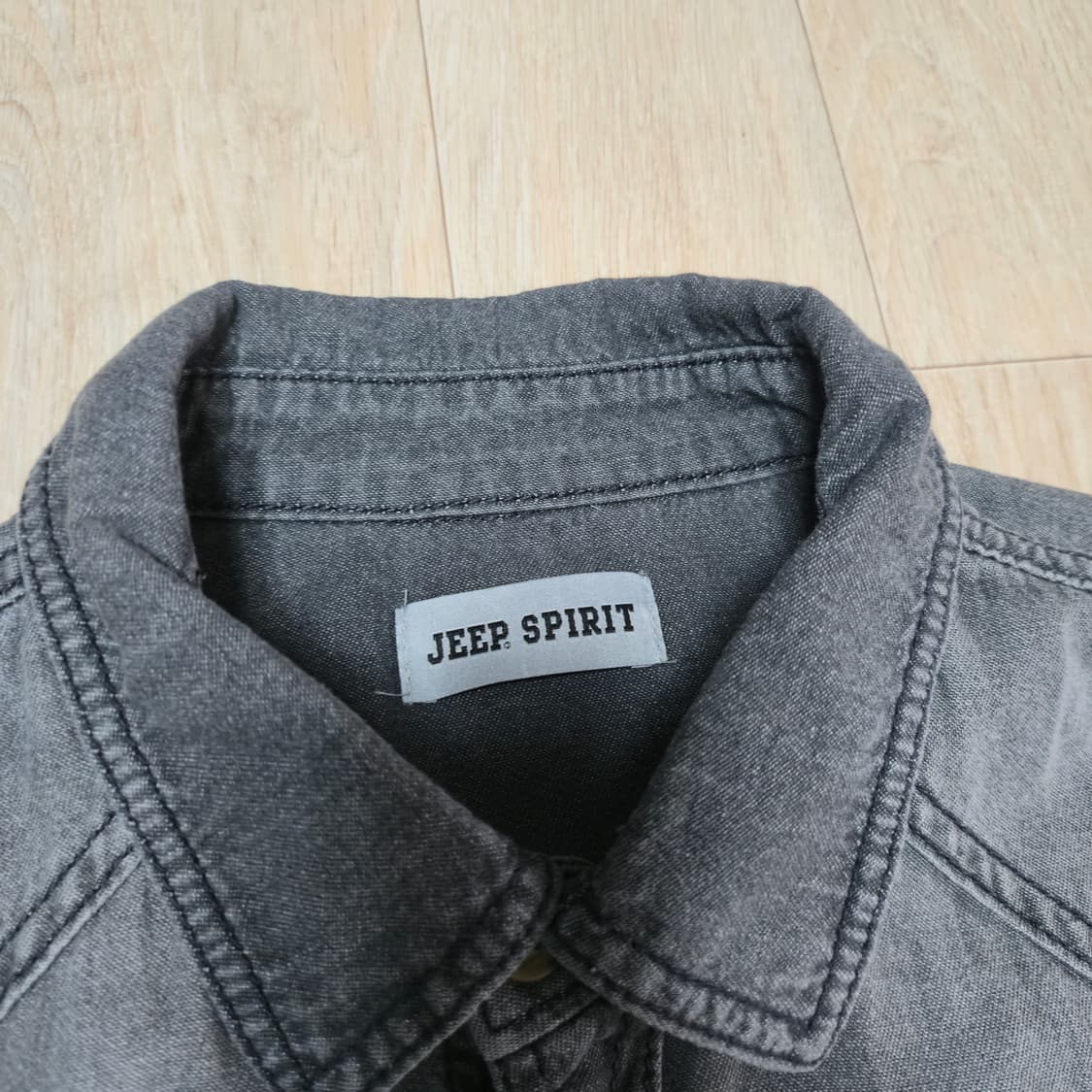 새상품) JEEP SPIRIT  데님 셔츠 상품이미지4