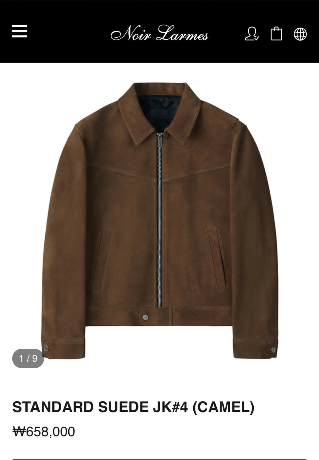 느와르라르메스 jk4 44사이즈 상품이미지1