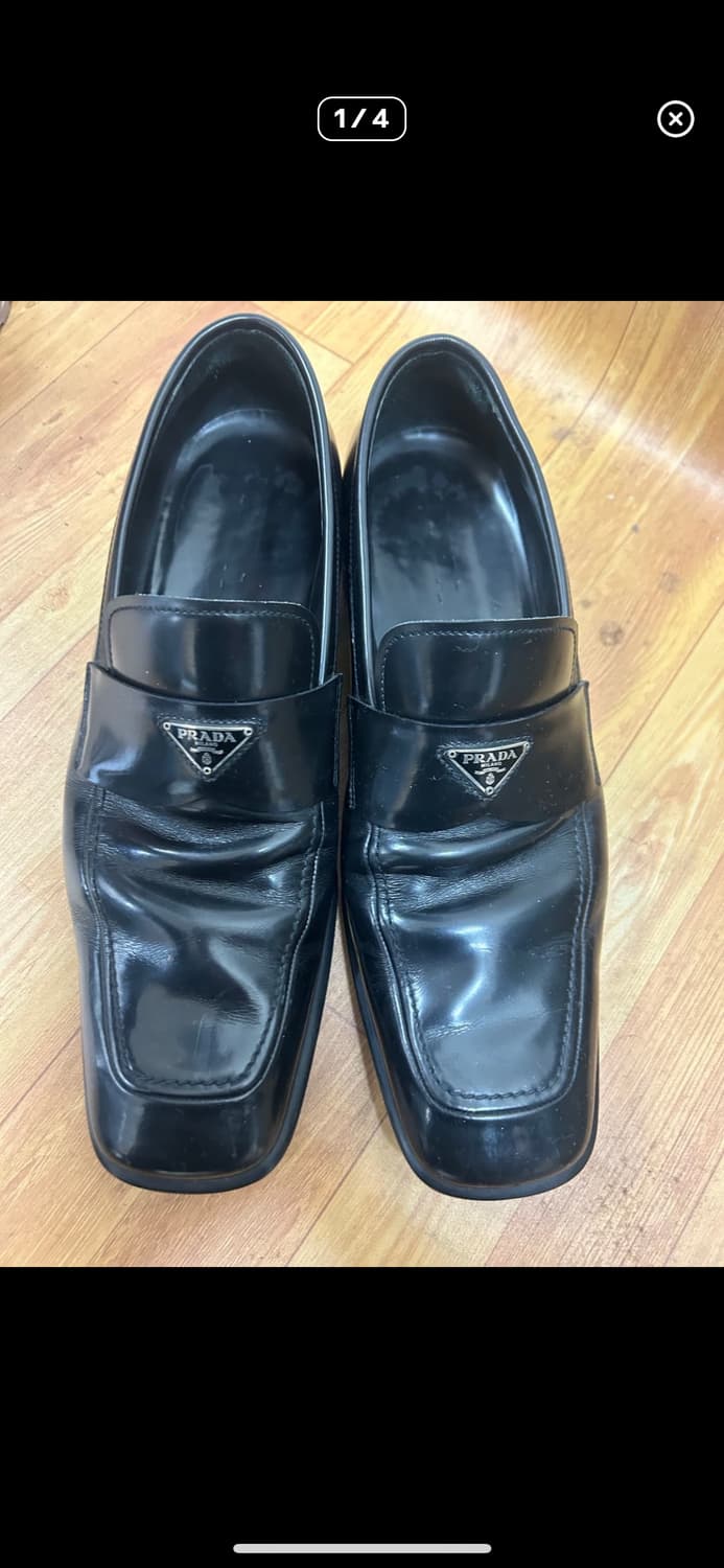 프라다 삼각로고 로퍼 상품이미지3