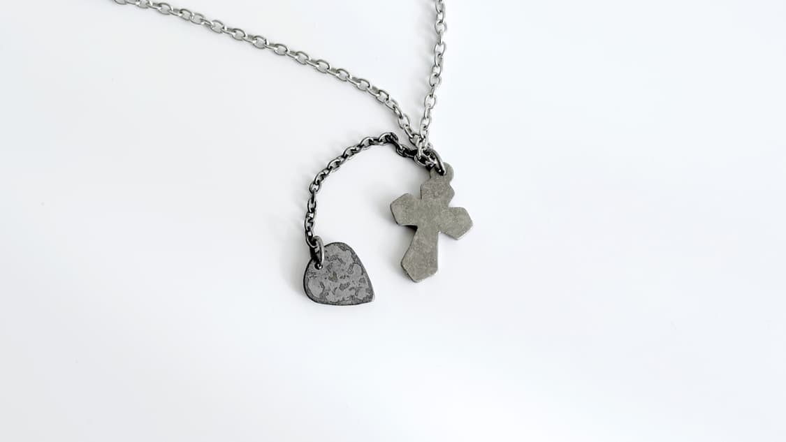 하드 락 카페 ‘Cross Pick’ 빈티지 목걸이 상품이미지6