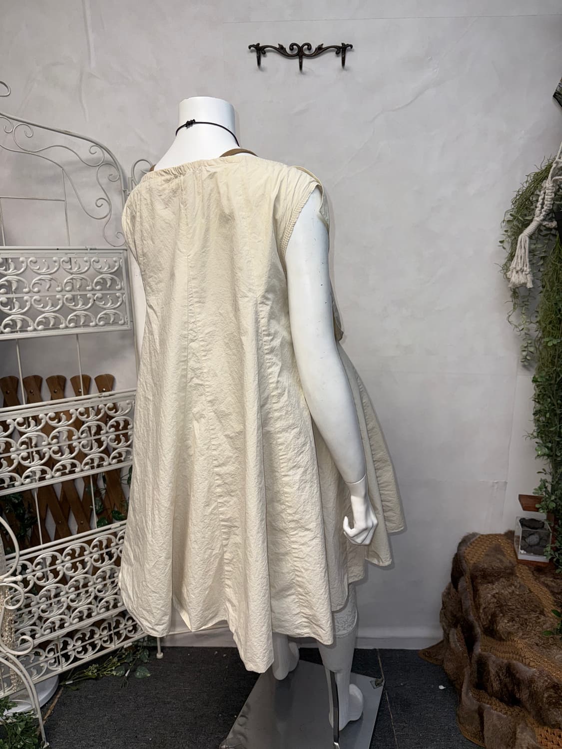 O’2nd ivory draped pleats balloon ops 상품이미지6