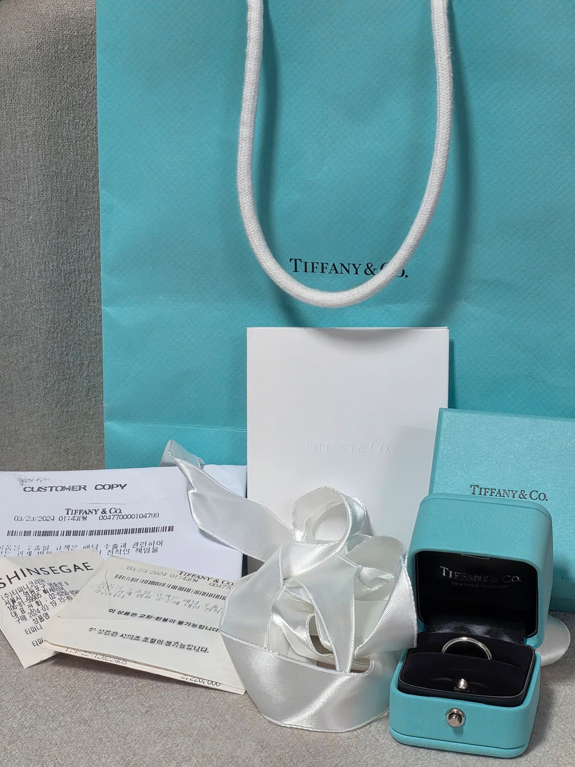 티파니 밀그레인 플레티늄 상품이미지1