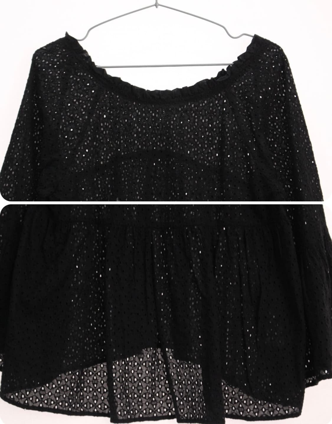 펀칭 블라우스 상품이미지2