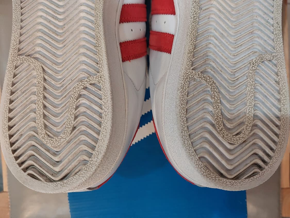 아디다스 슈퍼스타 액티브 레드 색상 남성 245mm 상품이미지8