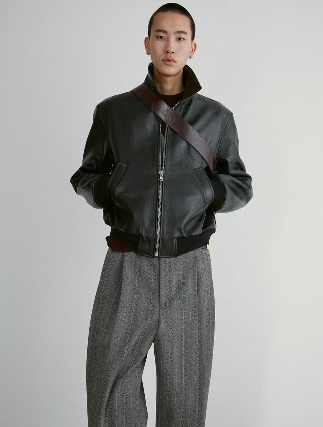 렉토 벤고트 레더 점퍼 가죽 자켓 L 상품이미지6