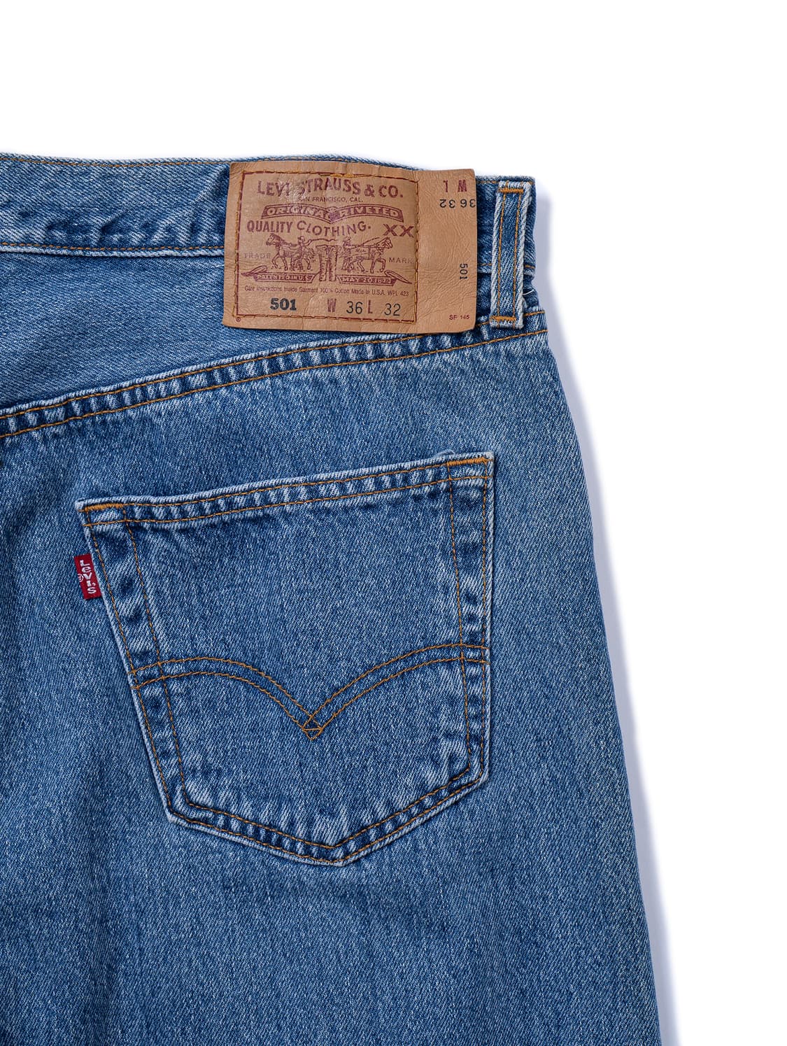 90s Levi's 501 Washed Denim Pants 상품이미지2