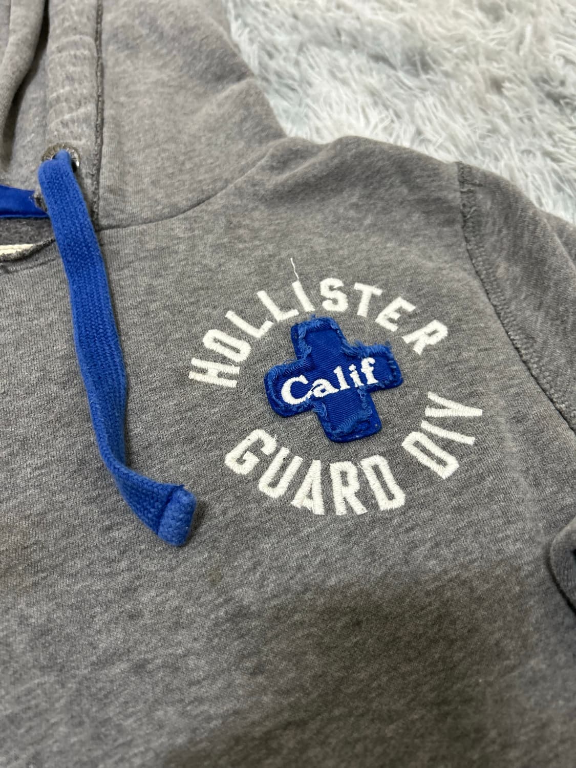 홀리스터 y2k 코튼 혼방 후드티(xl) 상품이미지5