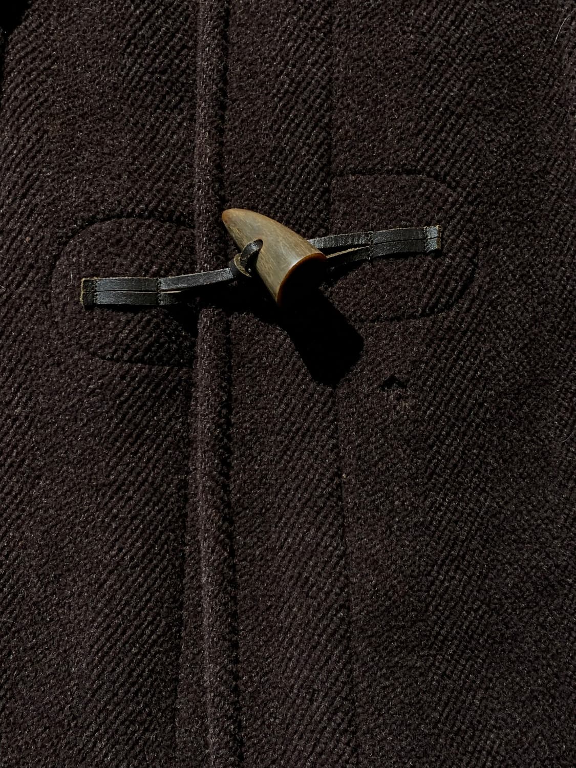 90s 런던 포그 컷파일 울 더플코트 브라운 상품이미지6