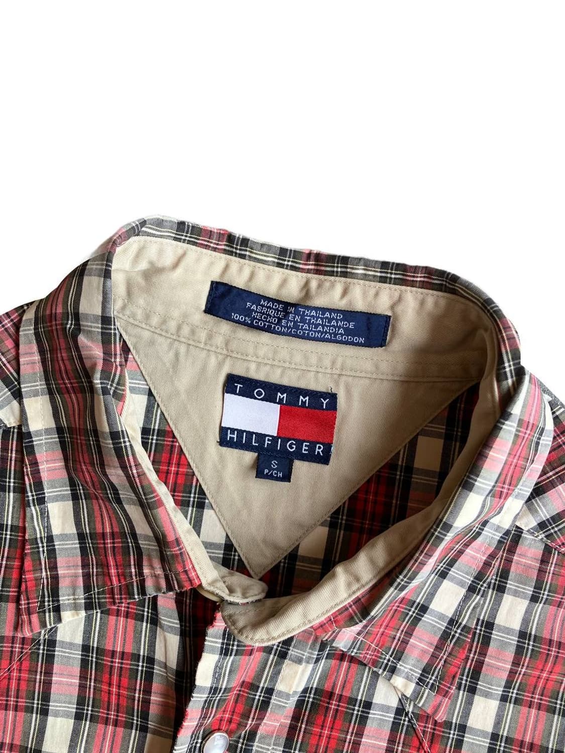 Tommy Hilfiger check western shirts 상품이미지4