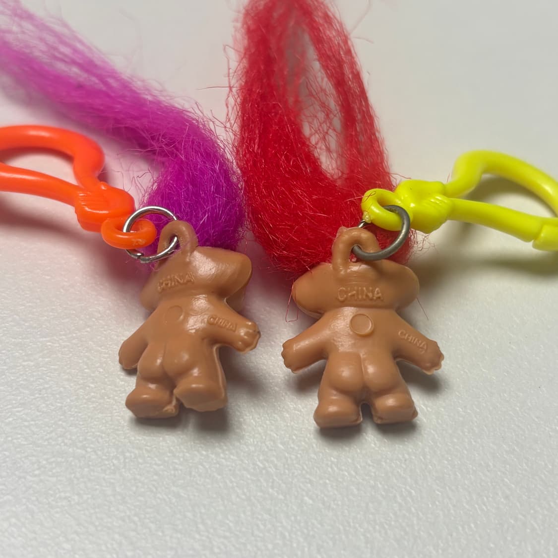미니 트롤 인형 키링 2개 상품이미지2