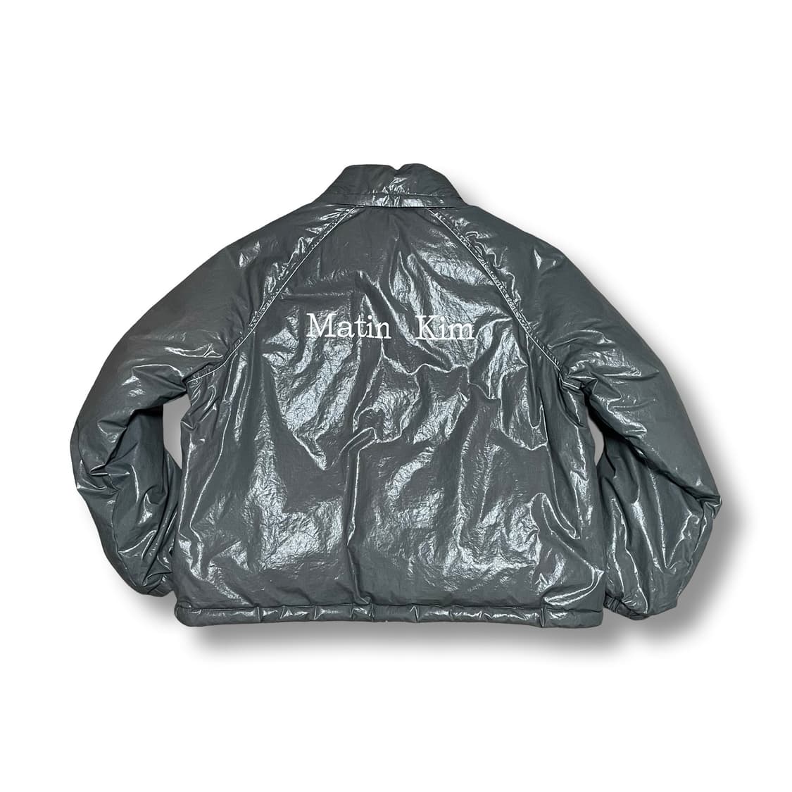 [S] 마뗑킴 코팅 다운 투웨이 패딩 민트급 상품이미지1