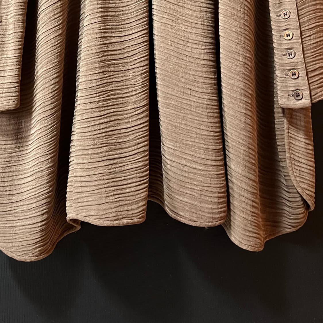 90s 조르지오 아르마니 튜닉 셔츠 / 미니멀 드레스 핏 / 40 상품이미지10