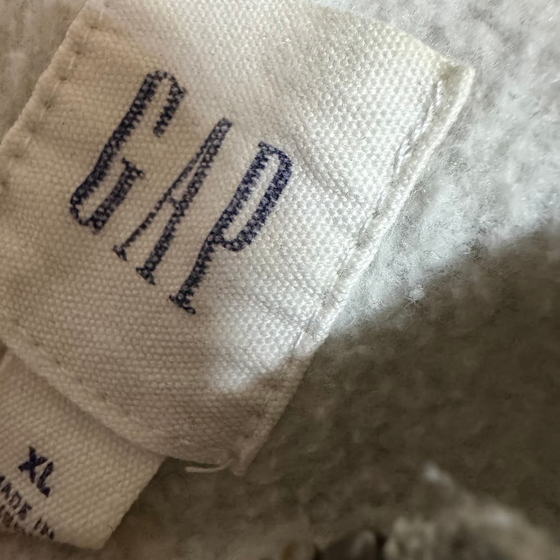 갭 그레이 후드집업 xl 상품이미지3