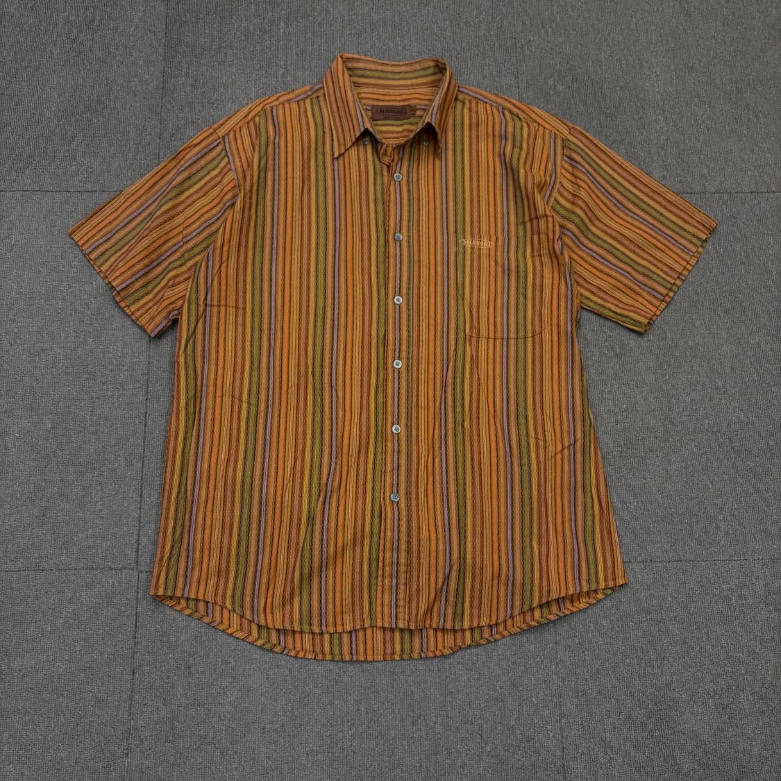 missoni made in italy 미쏘니 빈티지 반팔 셔츠 50 상품이미지1