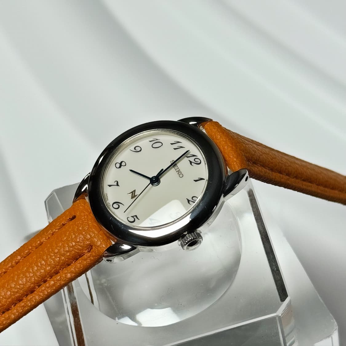 80s90s 빈티지 세이코 노리에 라운드 아라비아 인덱스 워치 상품이미지7