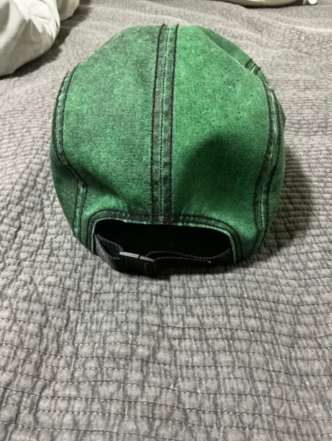 슈프림 22FW 워시드 코듀라 캡프캡 그린 상품이미지4