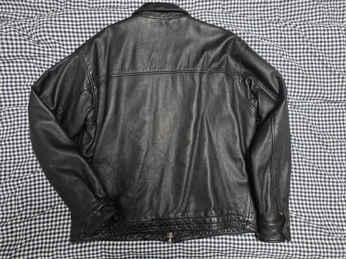 프리즘웍스 소가죽 자켓 블랙 XL 상품이미지3