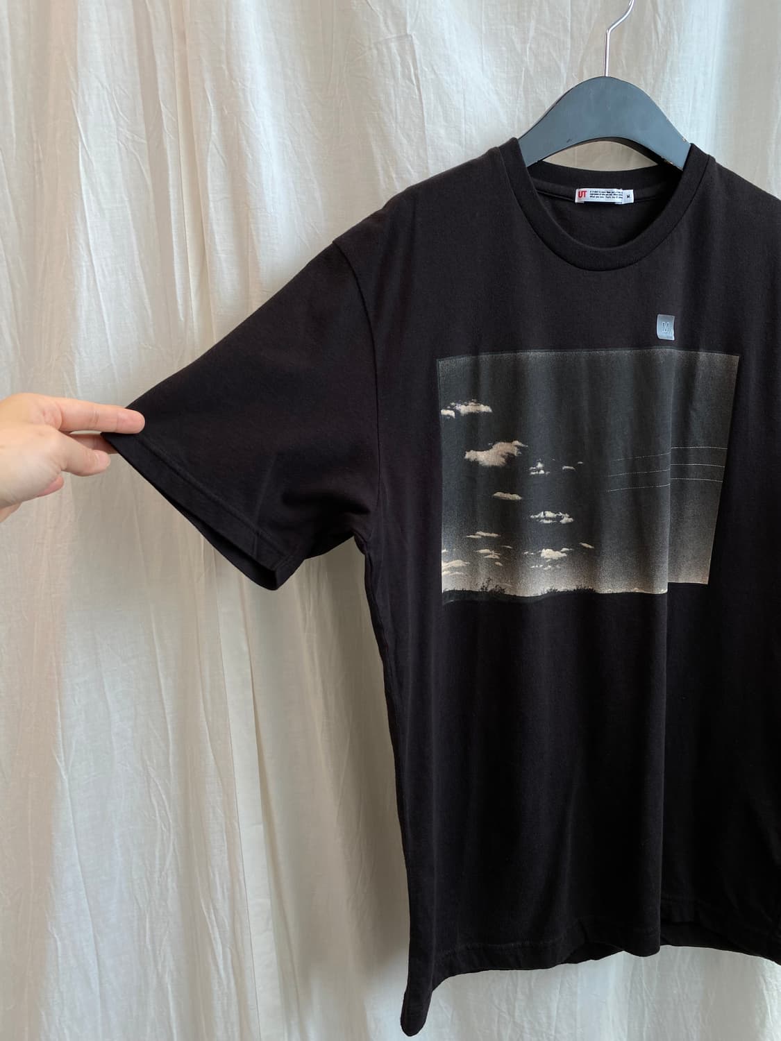 UNIQLO 프린팅 반팔티셔츠(M/미사용품) 상품이미지4