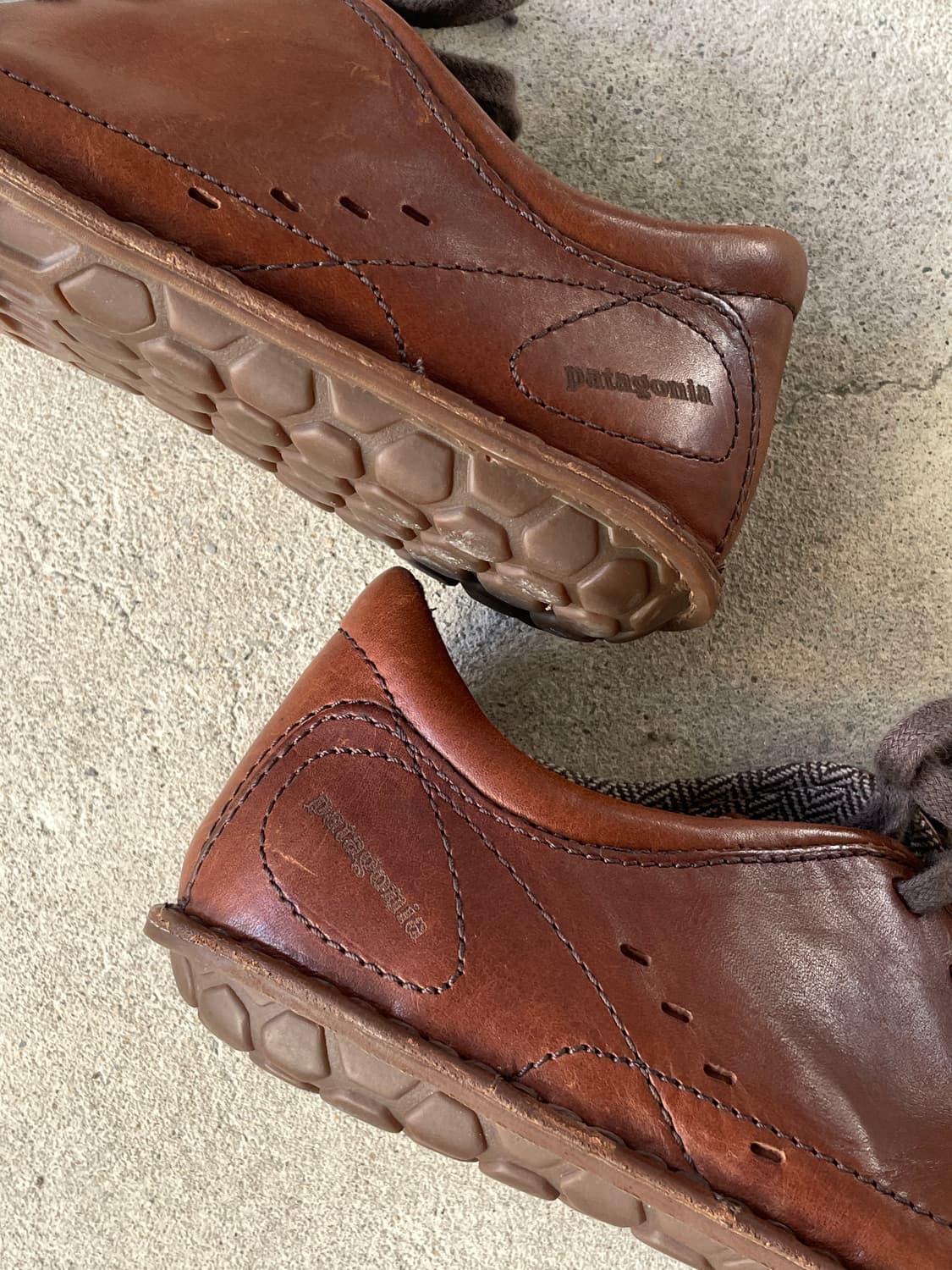 00s Patagonia Loulu Walnut Leather shoes 상품이미지7