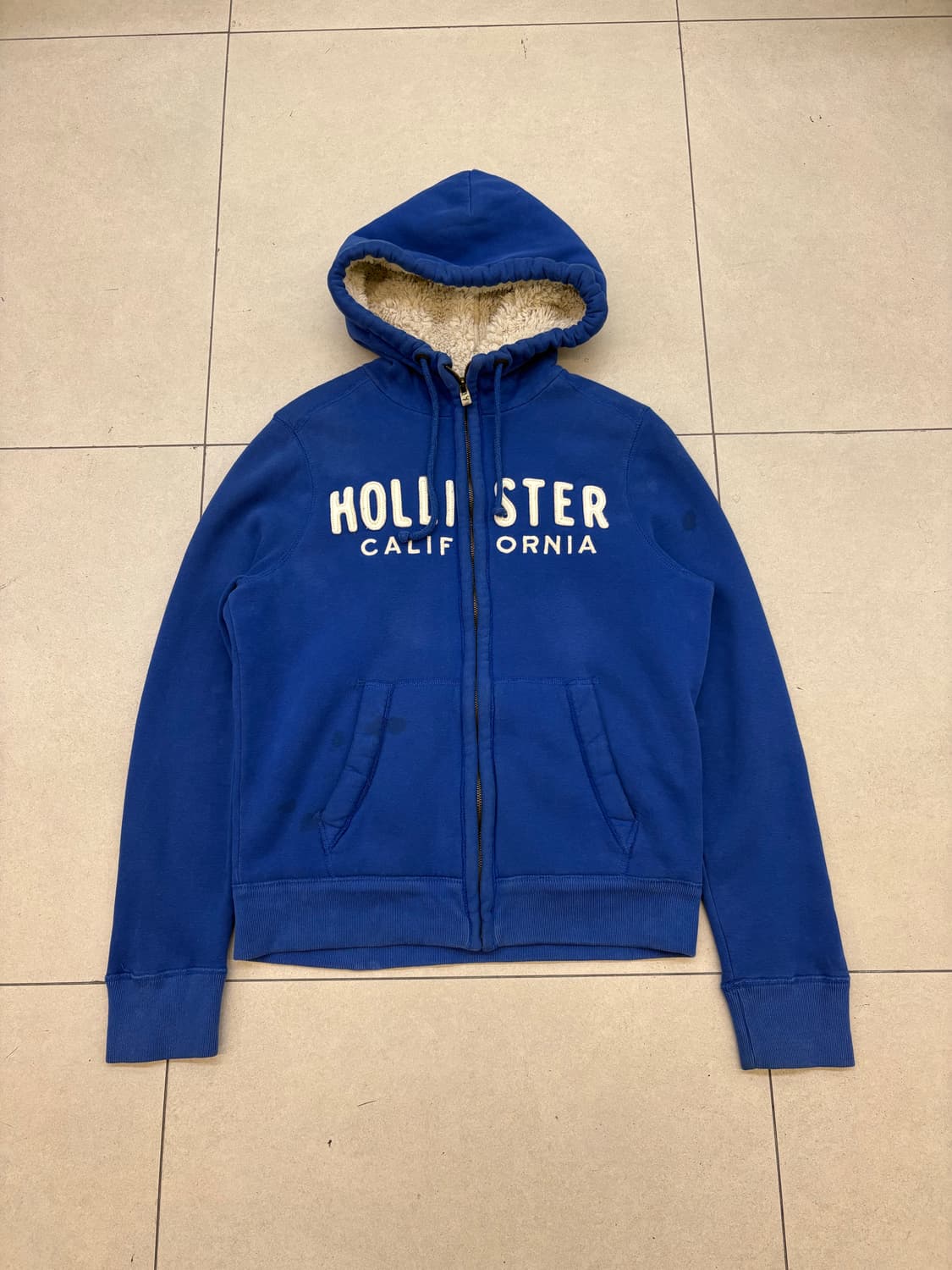 홀리스터 후드집업 블루  상품이미지2