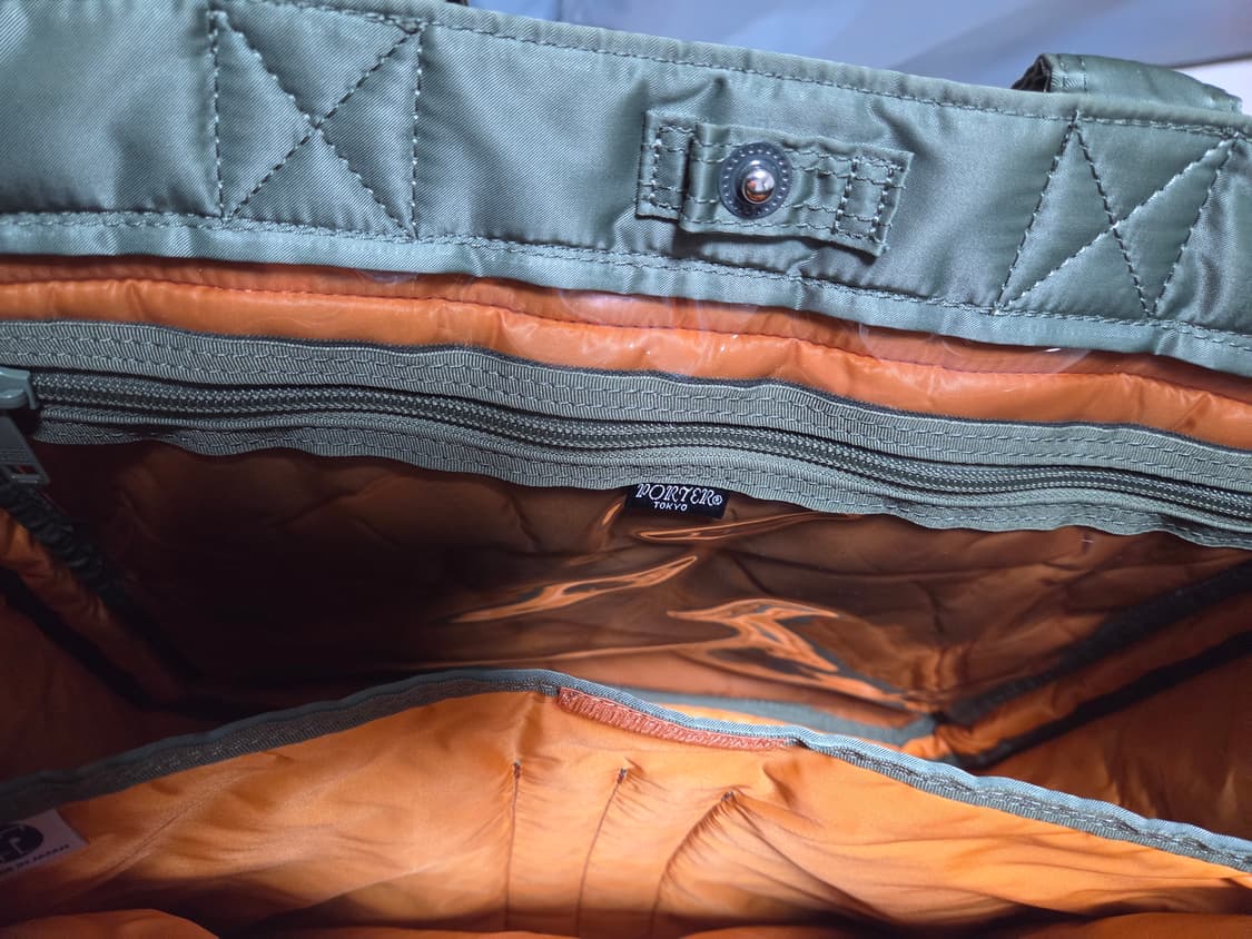 신형 포터 탱커 투웨이 토트백 세이지그린 상품이미지4