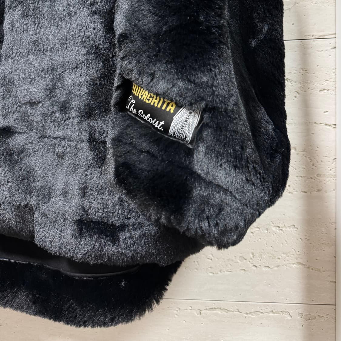 [44] 솔로이스트 22AW 벌룬 쉐입 퍼코트 상품이미지6