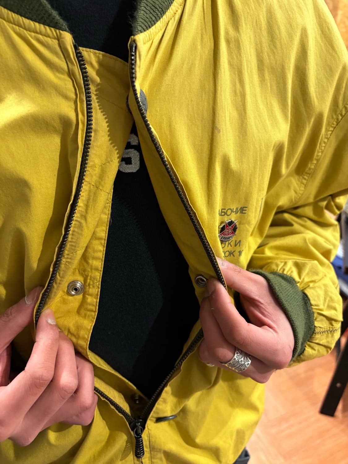 90s Soviet 봄버자켓 상품이미지7