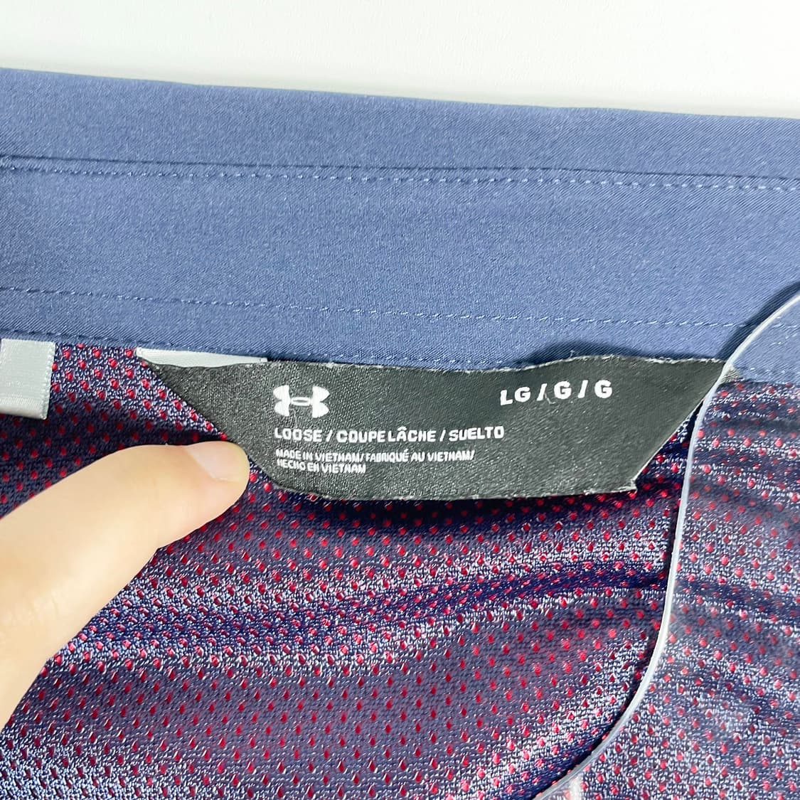 F2 언더아머(UnderArmour) 네이비 코치자켓 100-105사이즈 상품이미지4