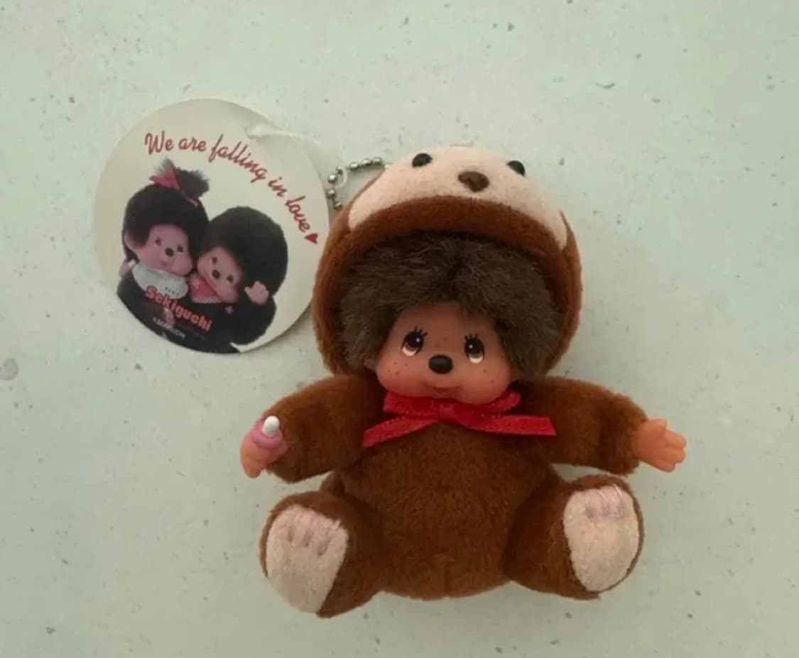 몬치치 원숭이 키링(고전 상품이미지1