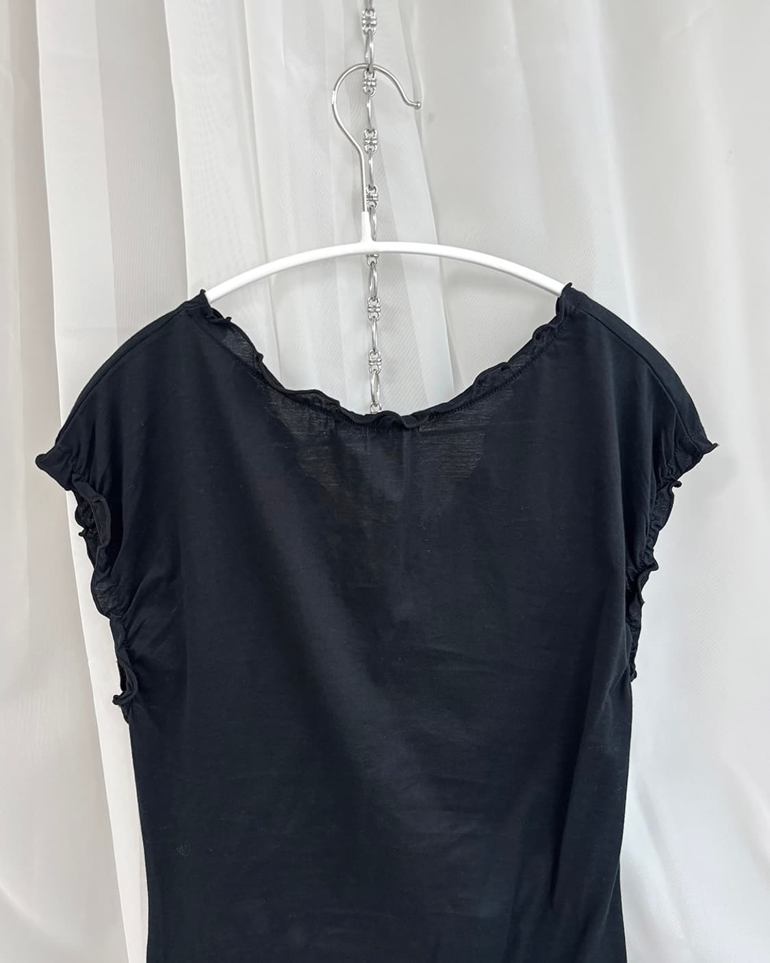 associer debois shirring slim top 상품이미지8