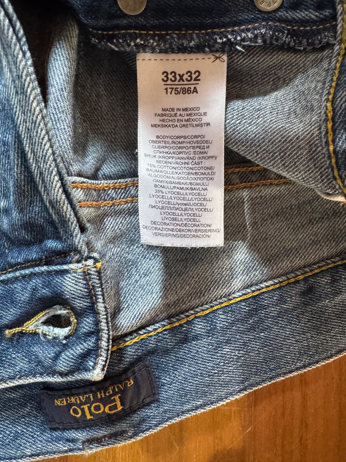 [폴로 랄프로렌] 청바지 33 상품이미지6