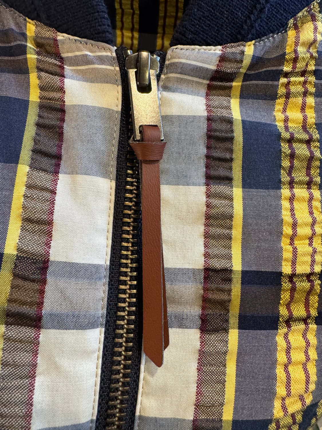 JW 유니클로 콜라보 코튼체크 자켓 상품이미지4