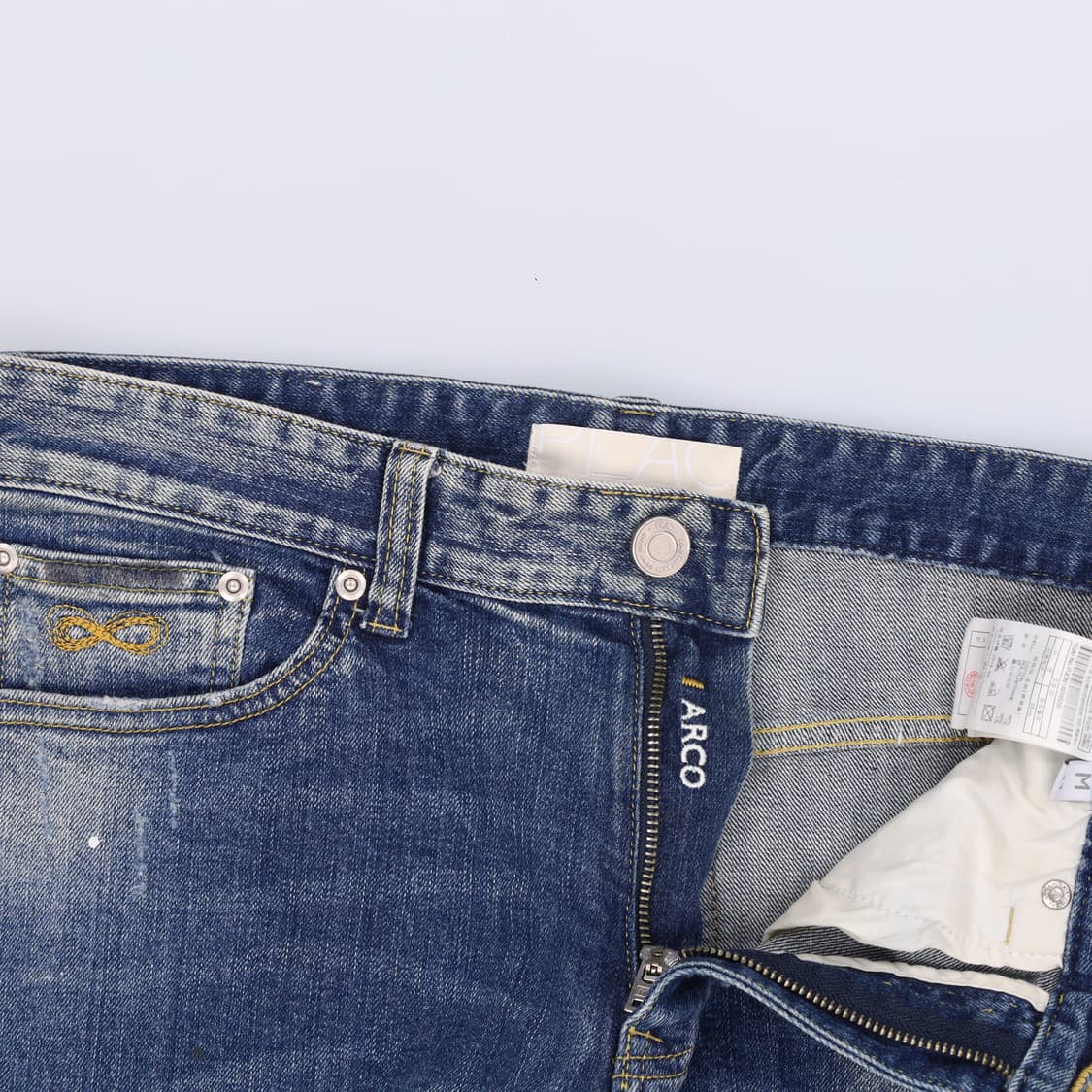 M32 플랙 워싱 데님팬츠 0520H 상품이미지4