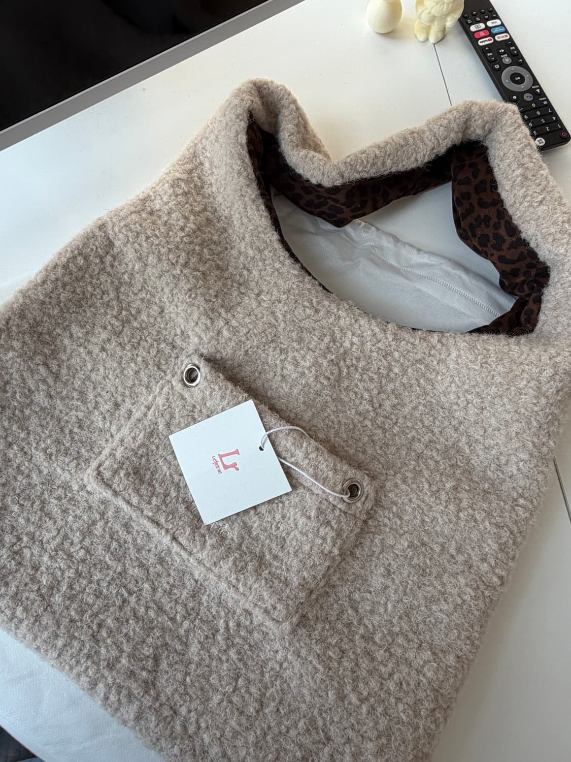 레터리 부클 리버시블 숄더백 (새상품) 상품이미지2