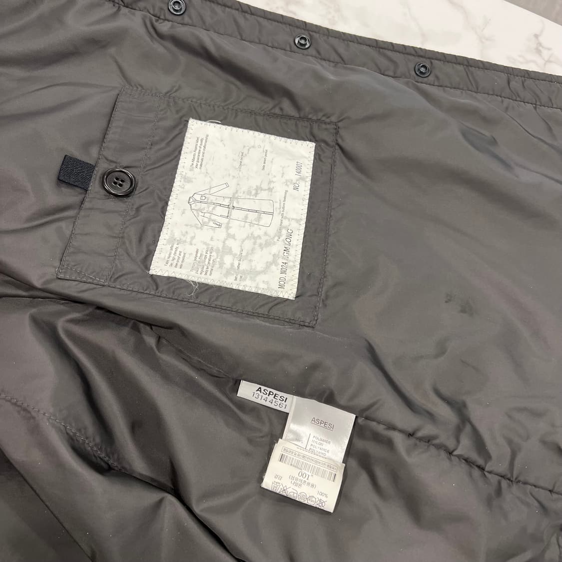 ASPESI 아스페시 패디드 셔츠 상품이미지10