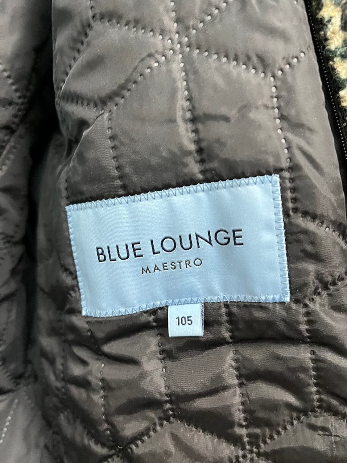 105) 마에스트로 딥그린 트위드 울코트  상품이미지9