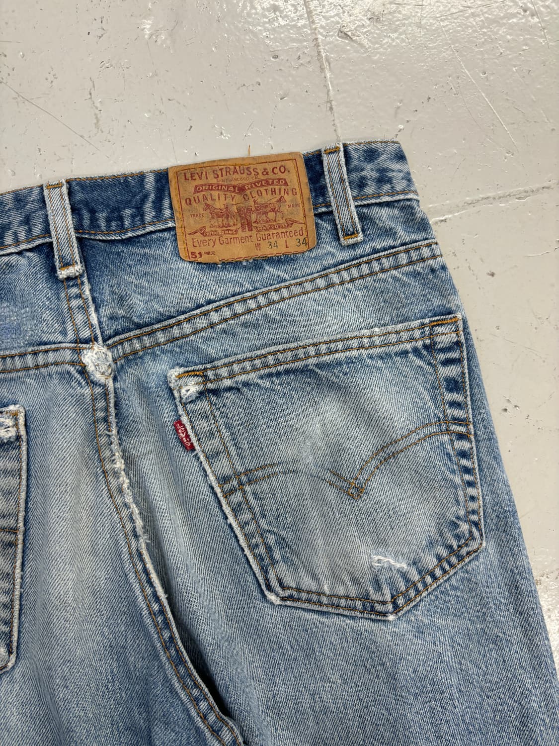 MADE IN USA 🇺🇸 00's 리바이스 517 부츠컷 상품이미지8