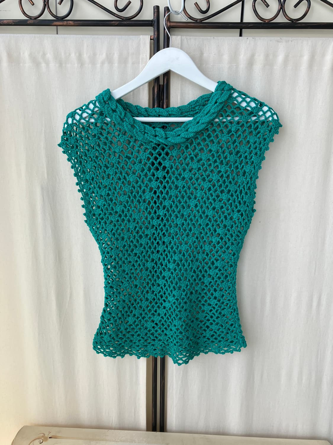 rose net layered sleeveless 상품이미지4