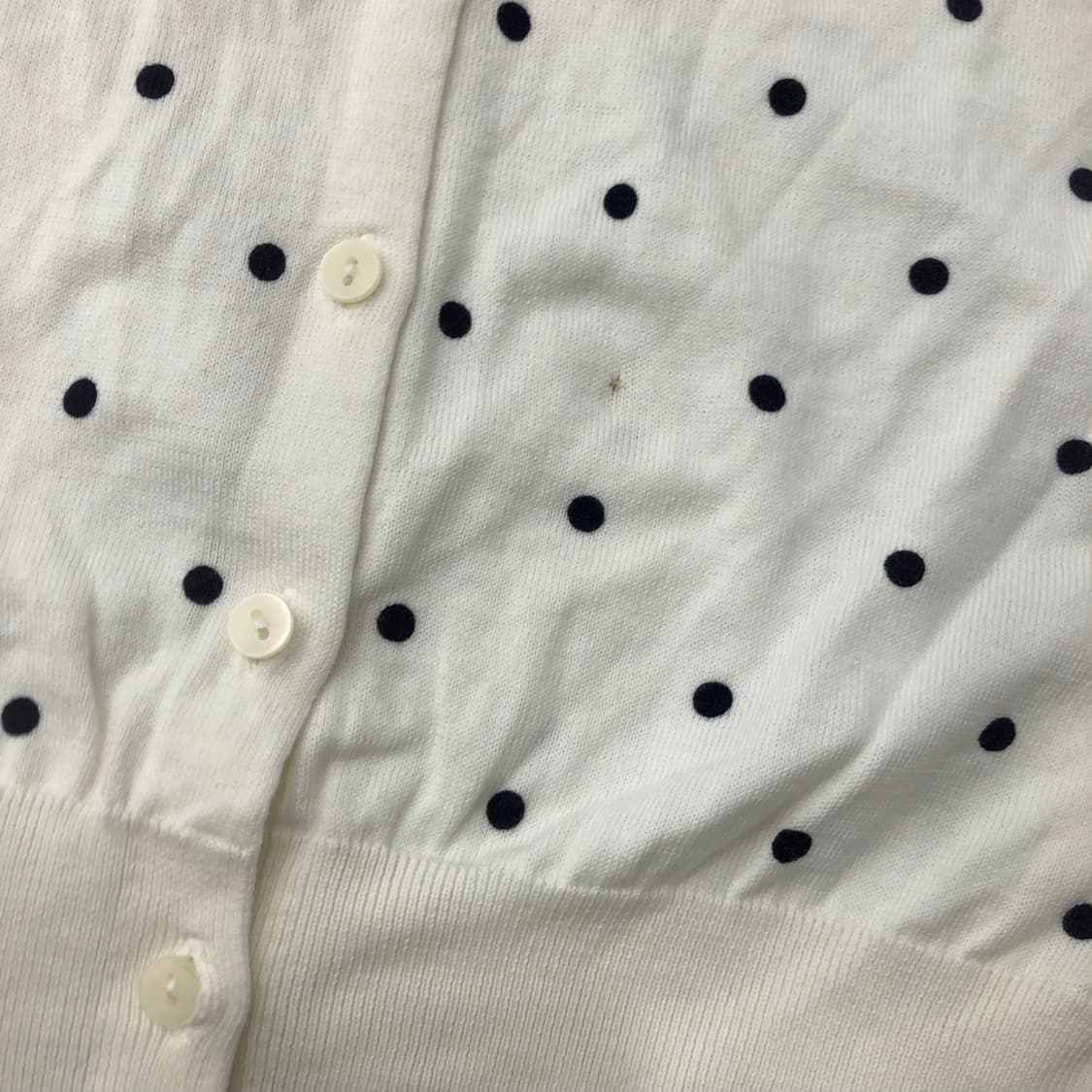 유니클로 폴카닷 도트 땡땡이 가디건 상품이미지6