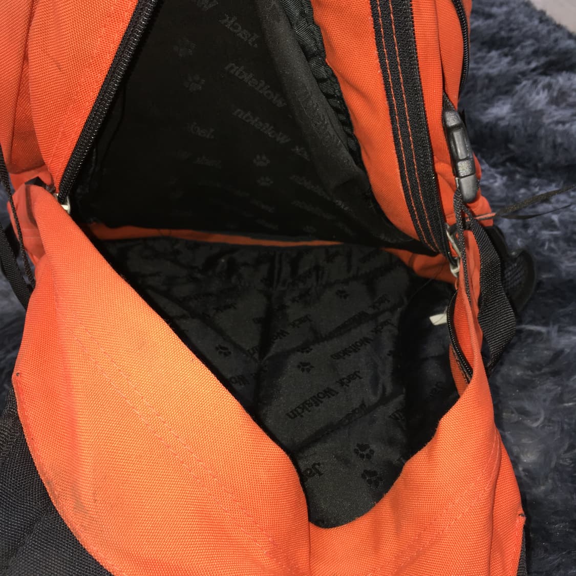 투티/0381 JACK WOLFSKIN BERKELEY 백팩 가방 오렌지 상품이미지9