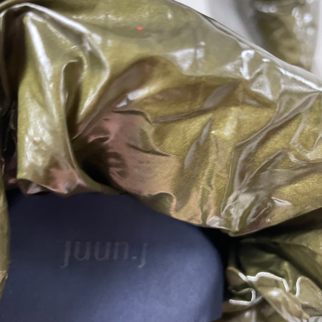 juun.j 후드 패딩 머플러 카키 상품이미지8