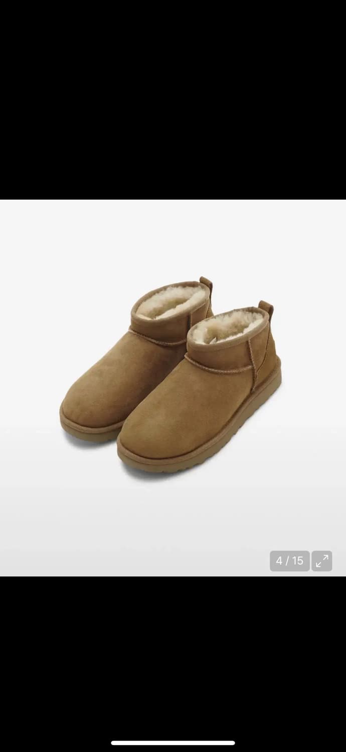 UGG 스웨이드 레더 미니 부츠 (클래식 울트라 미니) 250 상품이미지6