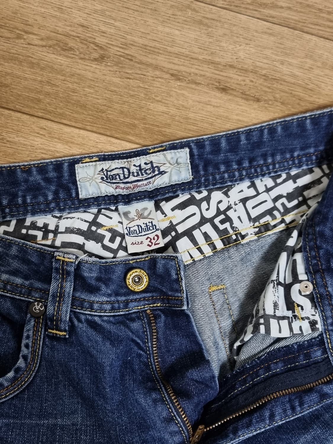 Von Dutch Vintage Denim Jeans 상품이미지3
